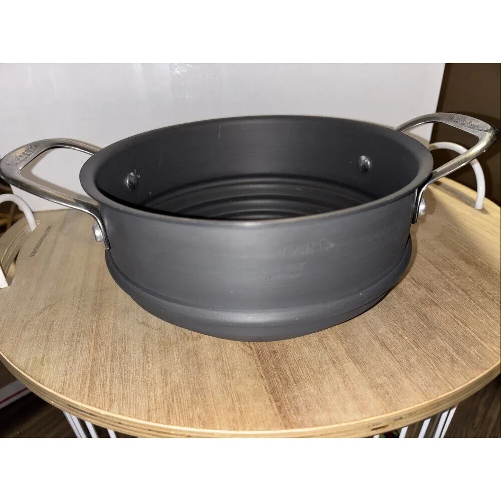 Cuisinart Green Gourmet Hard Anodized Nonstick Steamer Insert 2.5 Qt. GG116-18S
